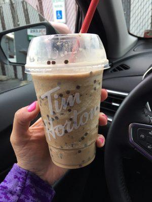 Chocolate chip iced cap!