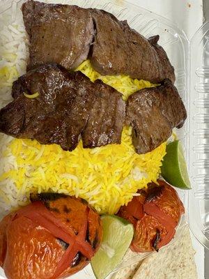 Filet mignon kabobs