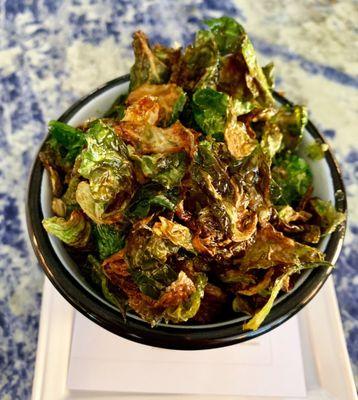 Crispy Brussels Sprouts Chips