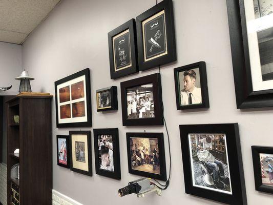 Generic photos of barber shops, and men getting their hair cut, helps further solidify the mood. (3/5/2018)