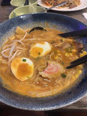 Spicy tonkotsu ramen