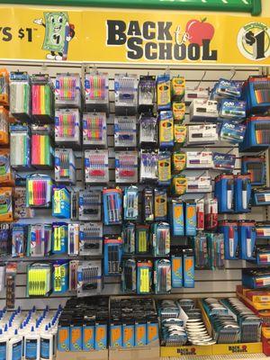 Back to school items