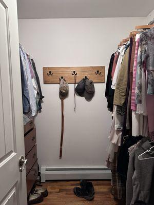 Closet before renovation