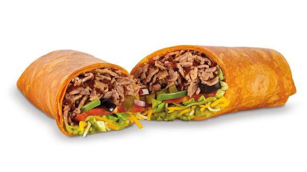 Steak turkey wrap