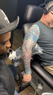 Sleeve tattoo