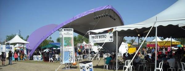 Pride Bistro at Phoenix Pride 2010