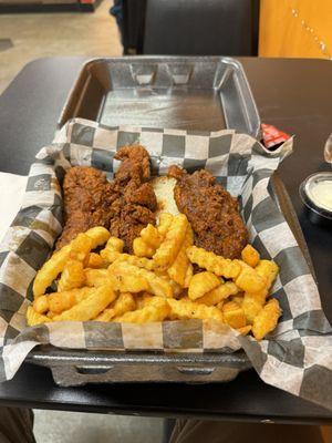 3 piece jumbo chicken tenders (medium)