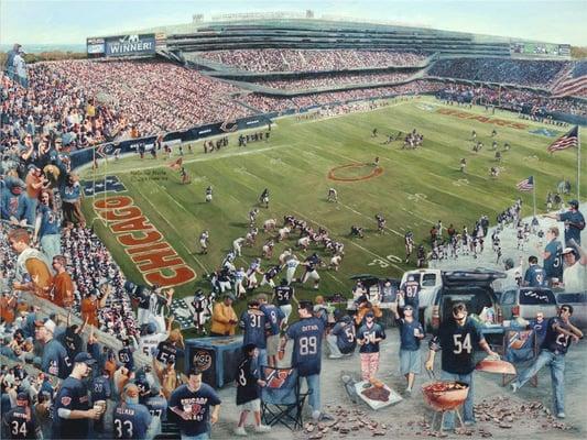 Chicago Bears Art