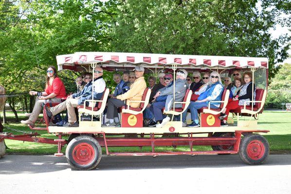 Carriage tour on Mackinac Island