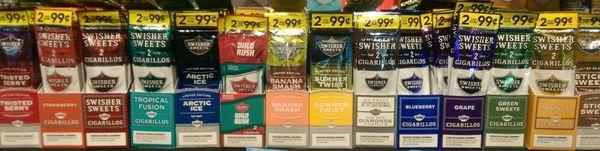 All those Swisher Sweets.