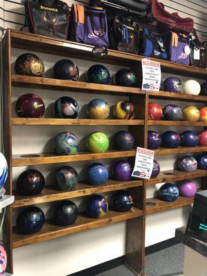 Bowling shop