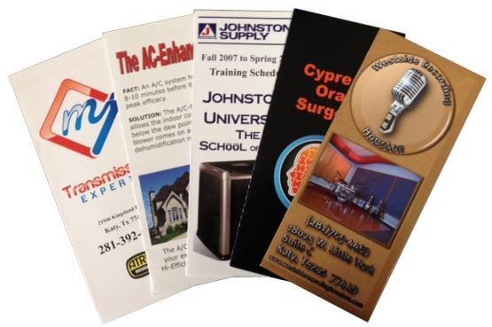 Tri-Fold, Bi-Fold or 8x11 Full Page Flyers & Pamphlets