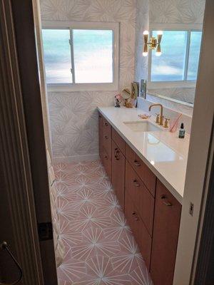 Master bathroom remodel