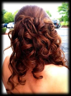 wedding updo