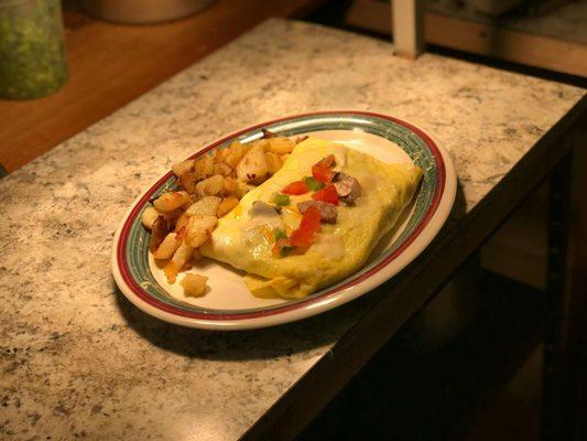 Vegetable omelette