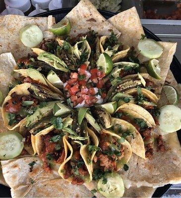 Taco platter