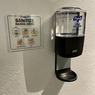 Hand hygiene.