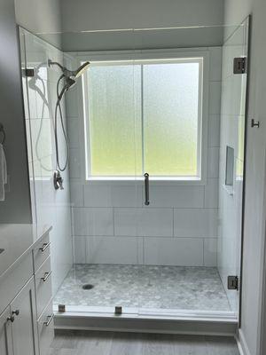 Custom shower