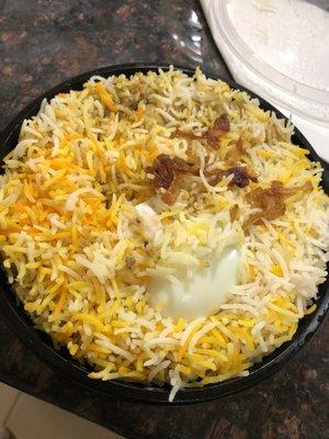 Chicken biryani