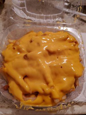 Cheese fries were ehh. The cheese is only on top and not throughout.