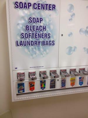 $1 single-loads of detergent - "eeny-meeny-miney-moe"