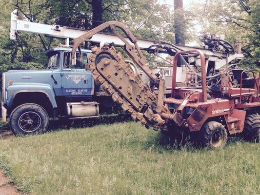 Equipment on job site