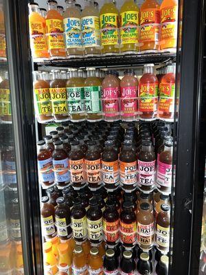 We sell Joe's Beverages