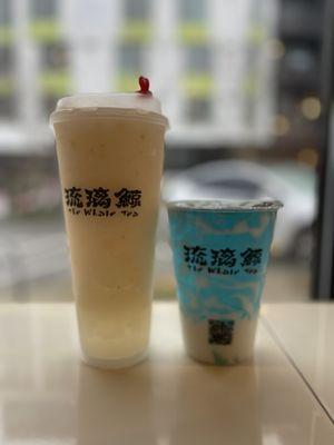 Lychee Fruit Tea & Blue Crystal