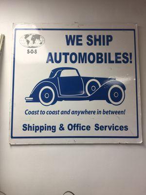 We Ship Automobiles