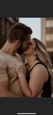 Engagement photo with ring!