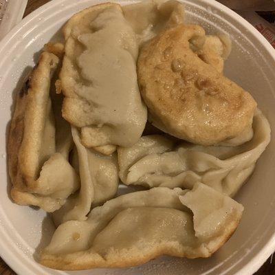 Pan Fried Pork Dumplings