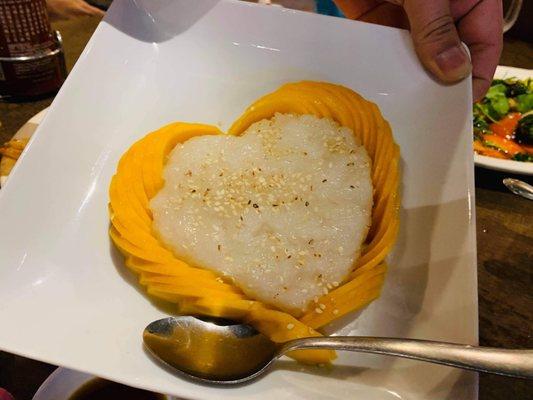 Sweet Sticky Rice with Mango