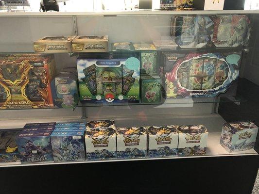 Huge selection of Pokémon booster boxes, collection boxes and elite trainer boxes!