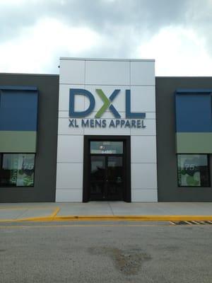 Store front of DXL