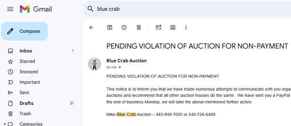 Purchase from Blue Crab