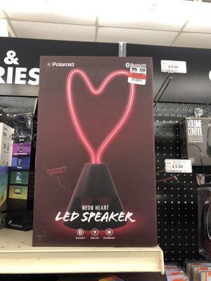 $15 led heart speaker