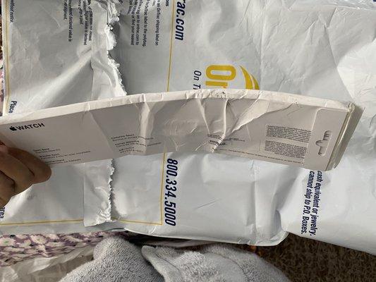 Damaged package