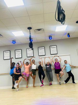 Barre themed bootcamp