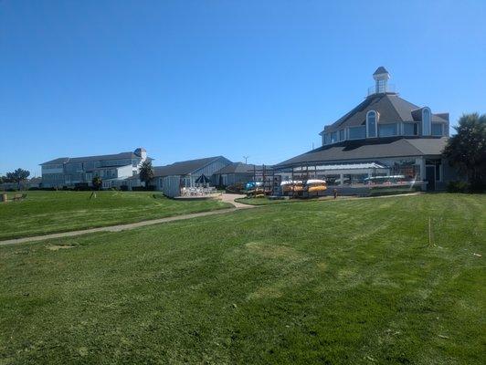 Our shop and picnic area