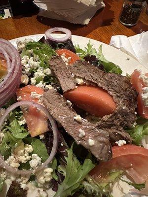 Grilled Steak Gorgonzola Salad