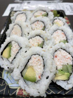 California Roll from the Sushi Department