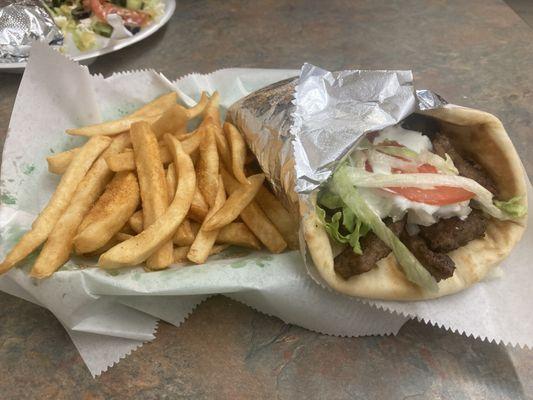 Supreme Gyros Value Meal Supreme