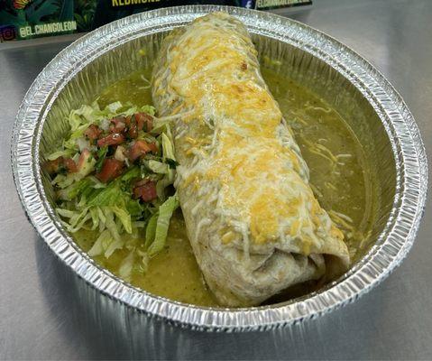 Pork Chile Verde Burrito