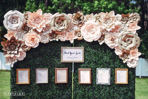 Now offering specialty wedding décor - our hedge walls are a must!