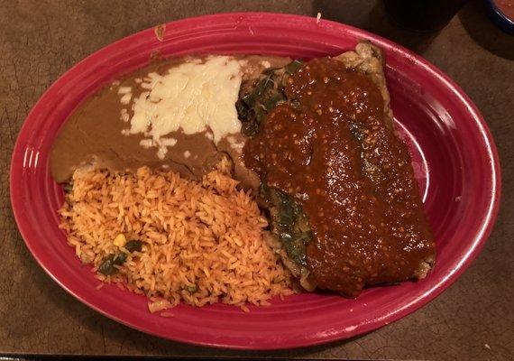 Hot Ribs with Beans and Rice