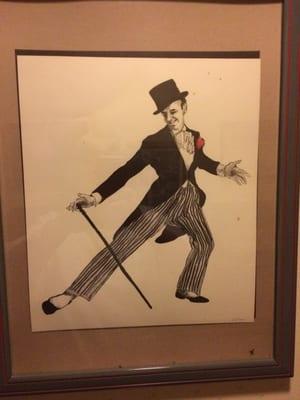 Fred Astaire tap dancing to "Putting on the Ritz."  Tap is lots of fun.