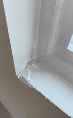 damaged drywall