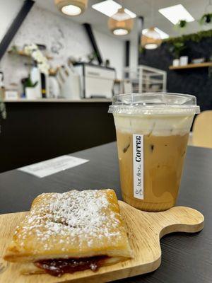 Flan Latte and Guava Pastry... delicious!