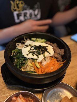 Stone pot bibimbop