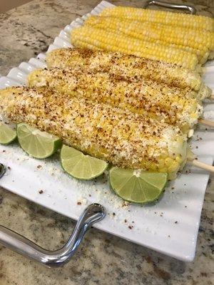 The best Sweet corn (Elotes style) in Illinois. Yummy!